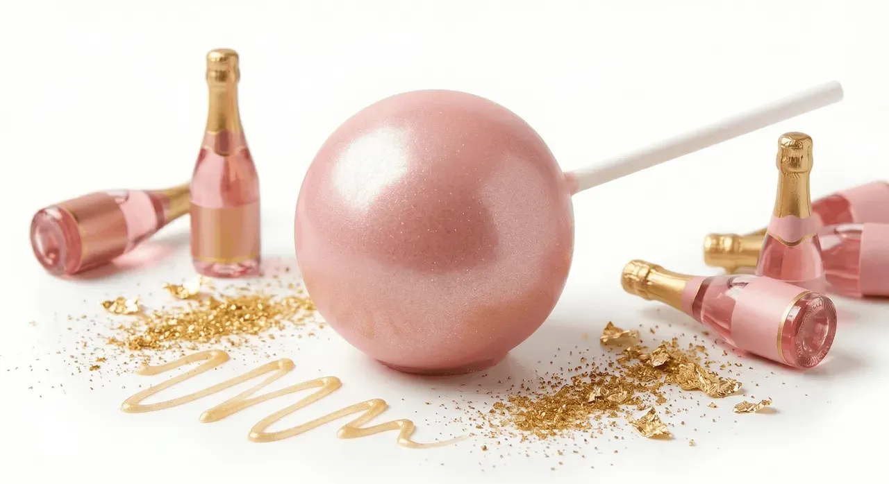 Pink Champagne Toast